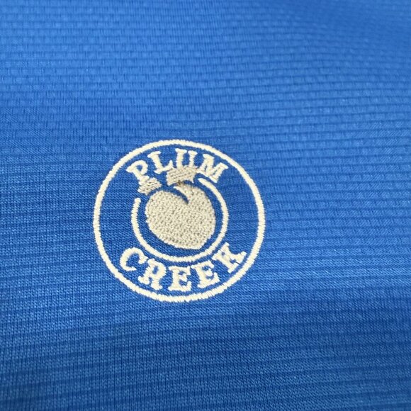 Ping Ranger Plum Creek Country Club 1/4 Zip Golf Performance Pullover Blue - Picture 3 of 8